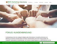 Tablet Screenshot of bms-marketing.com